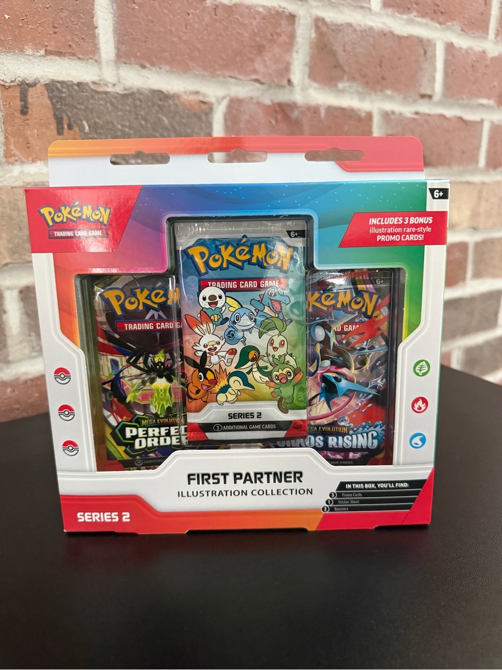 Pokemon First Partner Illustration Collection Series 2 - Red, Blue, Green